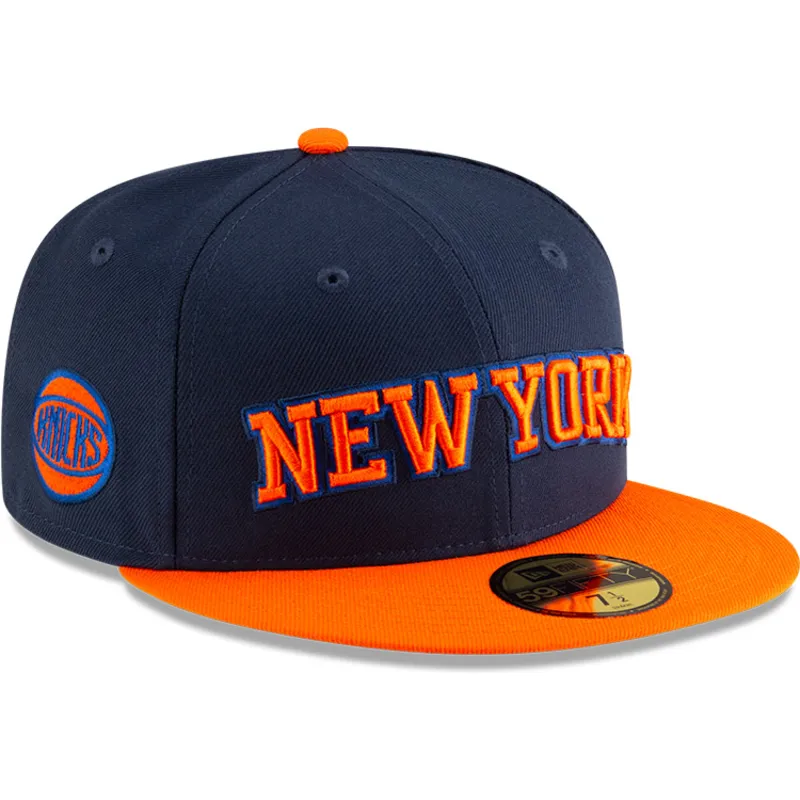 petten-plat-marineblauw-fitted-59fifty-statement-van-new-york-knicks-nba-van-new-era