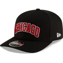petten-gebogen-zwart-snapback-9seventy-statement-stretch-snap-van-chicago-bulls-nba-van-new-era
