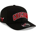 petten-gebogen-zwart-snapback-9seventy-statement-stretch-snap-van-chicago-bulls-nba-van-new-era