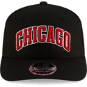 petten-gebogen-zwart-snapback-9seventy-statement-stretch-snap-van-chicago-bulls-nba-van-new-era