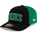 petten-gebogen-zwart-snapback-9seventy-statement-stretch-snap-van-boston-celtics-nba-van-new-era
