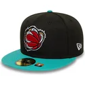 petten-plat-zwart-fitted-59fifty-classic-van-memphis-grizzlies-nba-van-new-era