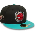 petten-plat-zwart-fitted-59fifty-classic-van-memphis-grizzlies-nba-van-new-era