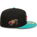 petten-plat-zwart-fitted-59fifty-classic-van-memphis-grizzlies-nba-van-new-era