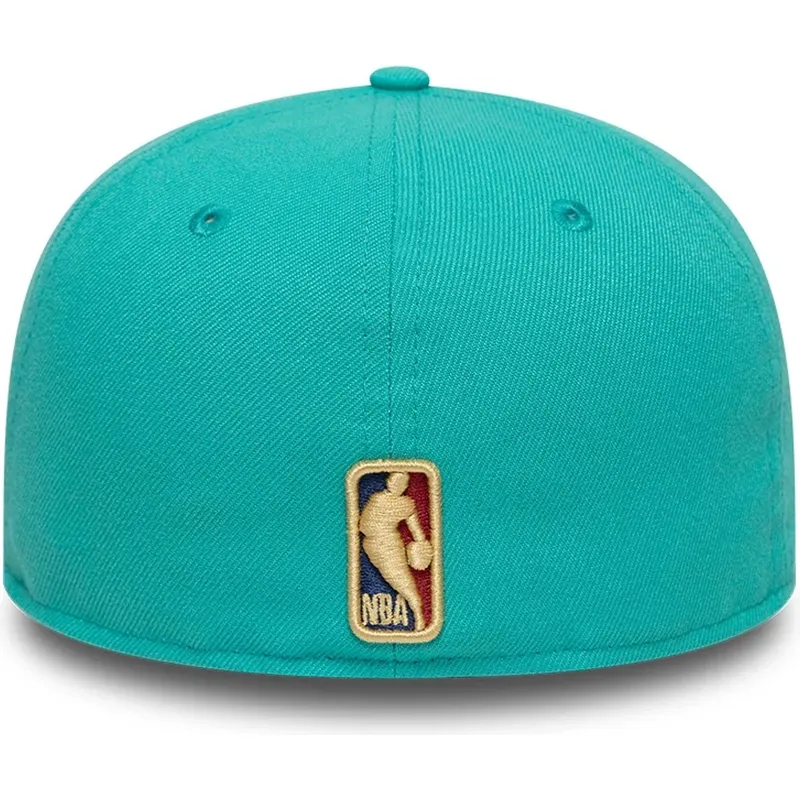 petten-plat-groen-fitted-59fifty-classic-van-memphis-grizzlies-nba-van-new-era
