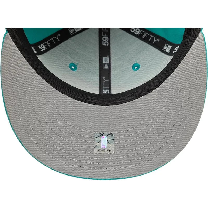 petten-plat-groen-fitted-59fifty-classic-van-memphis-grizzlies-nba-van-new-era