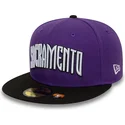 petten-plat-paars-fitted-59fifty-classic-van-sacramento-kings-nba-van-new-era