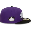 petten-plat-paars-fitted-59fifty-classic-van-sacramento-kings-nba-van-new-era