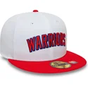 petten-plat-rood-fitted-59fifty-classic-van-golden-state-warriors-nba-van-new-era