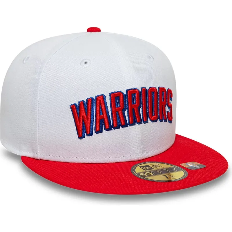 petten-plat-rood-fitted-59fifty-classic-van-golden-state-warriors-nba-van-new-era