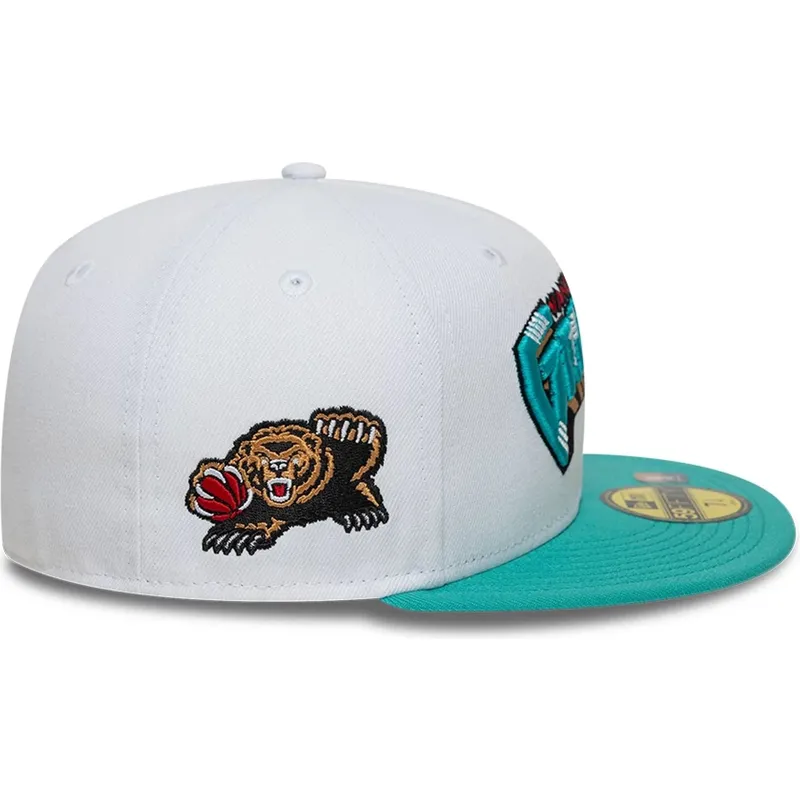 petten-plat-groen-fitted-59fifty-classic-van-memphis-grizzlies-nba-van-new-era