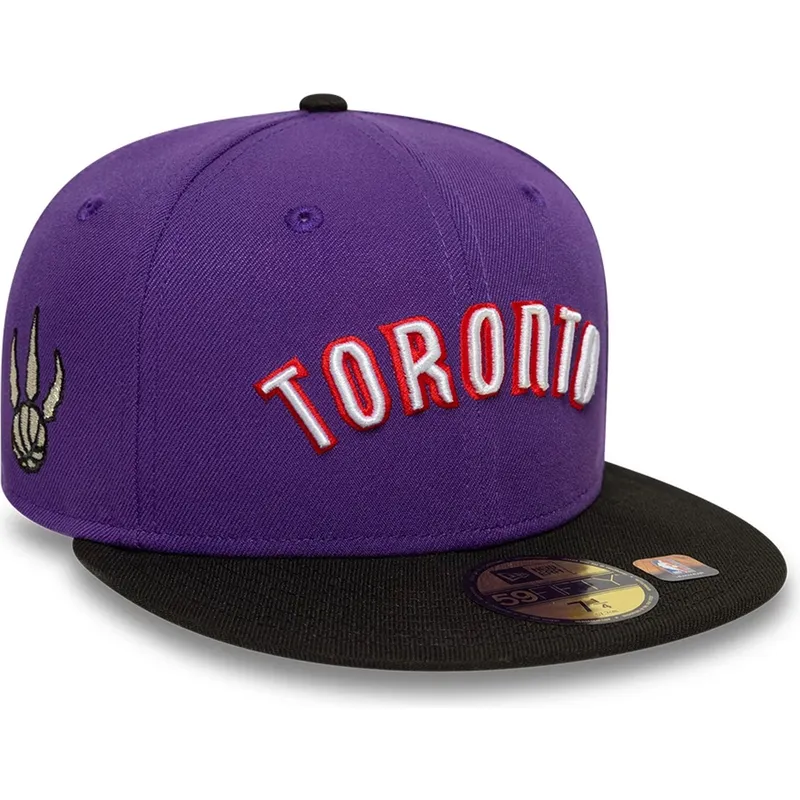 petten-plat-paars-fitted-59fifty-classic-van-toronto-raptors-nba-van-new-era