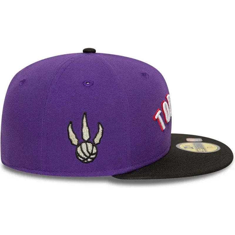 petten-plat-paars-fitted-59fifty-classic-van-toronto-raptors-nba-van-new-era