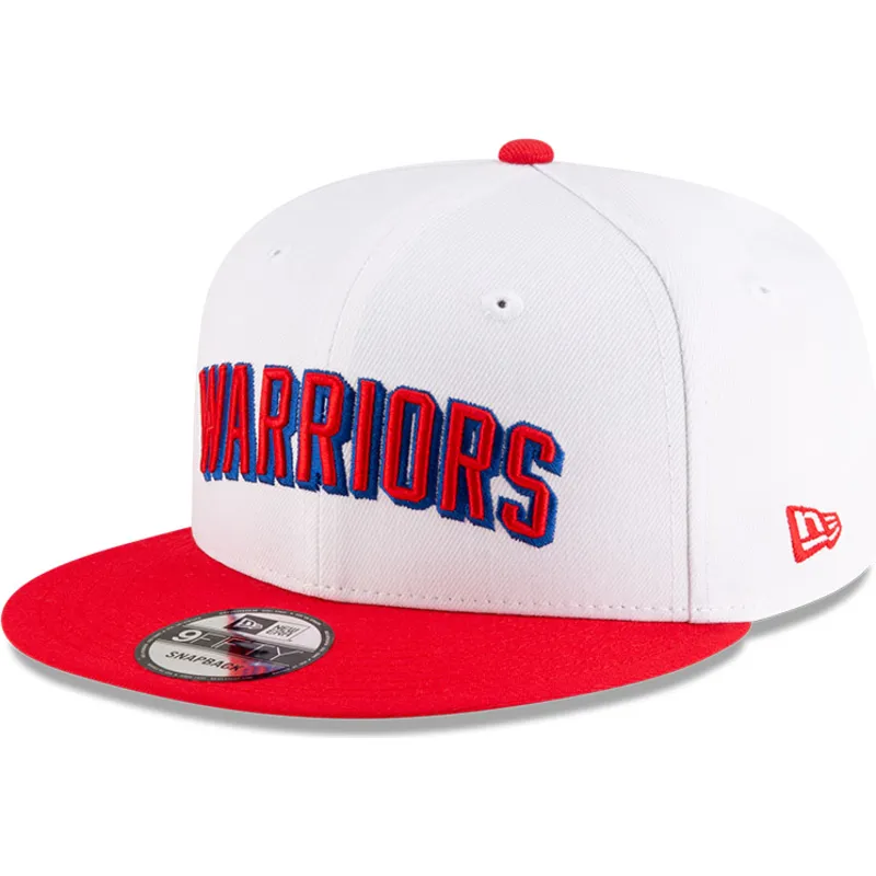 petten-plat-rood-snapback-9fifty-classic-van-golden-state-warriors-nba-van-new-era