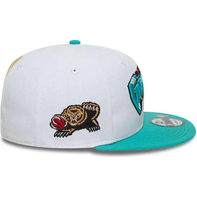 petten-plat-groen-snapback-9fifty-classic-van-memphis-grizzlies-nba-van-new-era