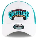 petten-gebogen-groen-snapback-a-frame-frame-classic-van-memphis-grizzlies-nba-van-new-era