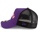 petten-gebogen-paars-snapback-a-frame-classic-van-toronto-raptors-nba-van-new-era