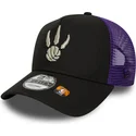 petten-gebogen-zwart-snapback-a-frame-classic-van-toronto-raptors-nba-van-new-era