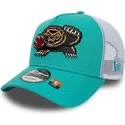 petten-gebogen-groen-snapback-a-frame-classic-van-memphis-grizzlies-nba-van-new-era