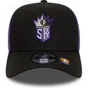 petten-gebogen-zwart-snapback-a-frame-classic-van-sacramento-kings-nba-van-new-era