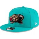petten-plat-groen-snapback-9fifty-classic-van-memphis-grizzlies-nba-van-new-era