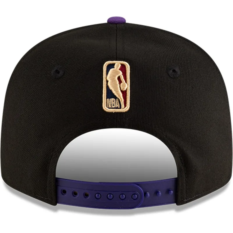 petten-plat-zwart-snapback-9fifty-classic-van-toronto-raptors-nba-van-new-era