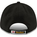 petten-gebogen-zwart-verstelbaar-9forty-the-league-van-pittsburgh-steelers-nfl-van-new-era