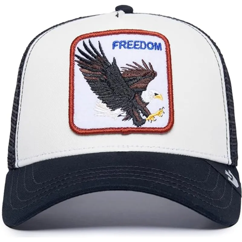 petten-gebogen-wit-snapback-freedom-the-farm-van-goorin-bros petten-gebogen-wit-snapback-freedom-the-farm-van-goorin-bros