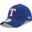 petten-gebogen-blauw-verstelbaar-9forty-the-league-van-texas-rangers-mlb-van-new-era