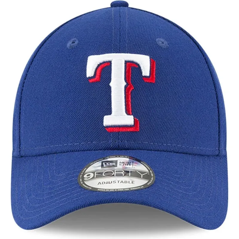 petten-gebogen-blauw-verstelbaar-9forty-the-league-van-texas-rangers-mlb-van-new-era