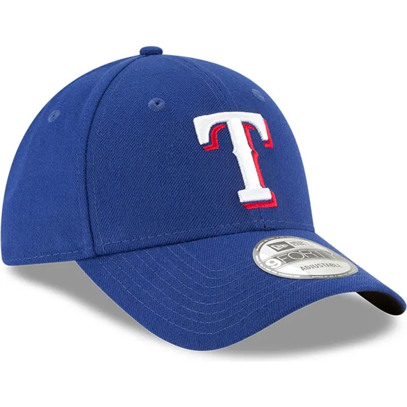 petten-gebogen-blauw-verstelbaar-9forty-the-league-van-texas-rangers-mlb-van-new-era