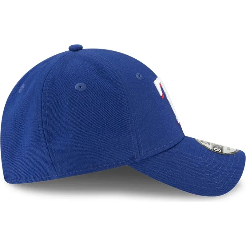 petten-gebogen-blauw-verstelbaar-9forty-the-league-van-texas-rangers-mlb-van-new-era