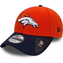 petten-gebogen-oranje-verstelbaar-9forty-the-league-van-denver-broncos-nfl-van-new-era