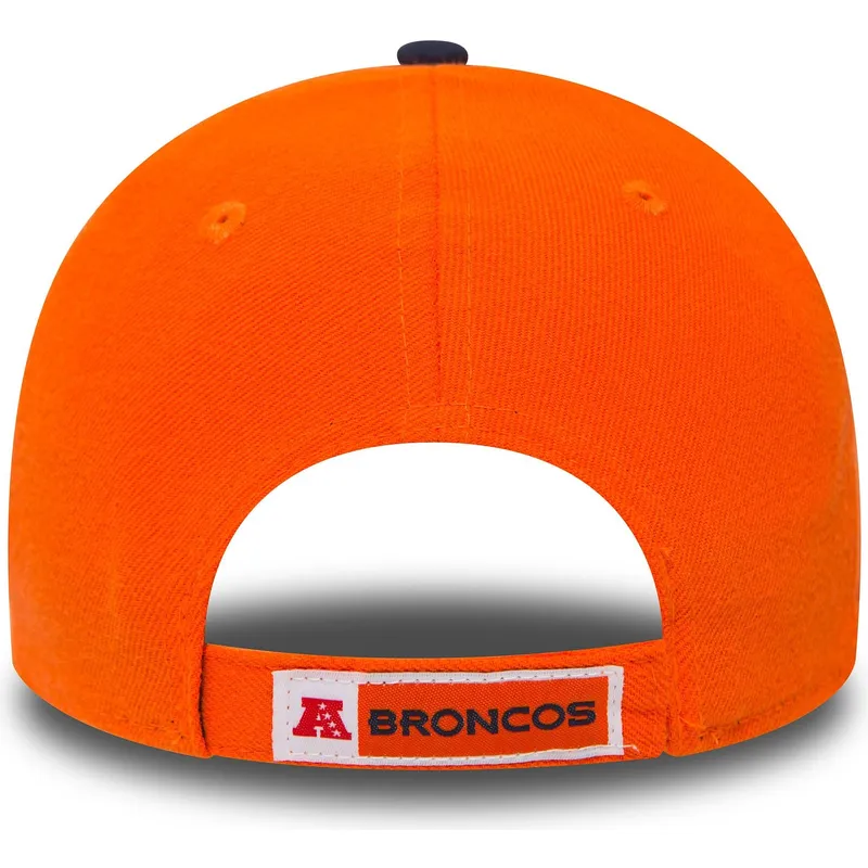 petten-gebogen-oranje-verstelbaar-9forty-the-league-van-denver-broncos-nfl-van-new-era