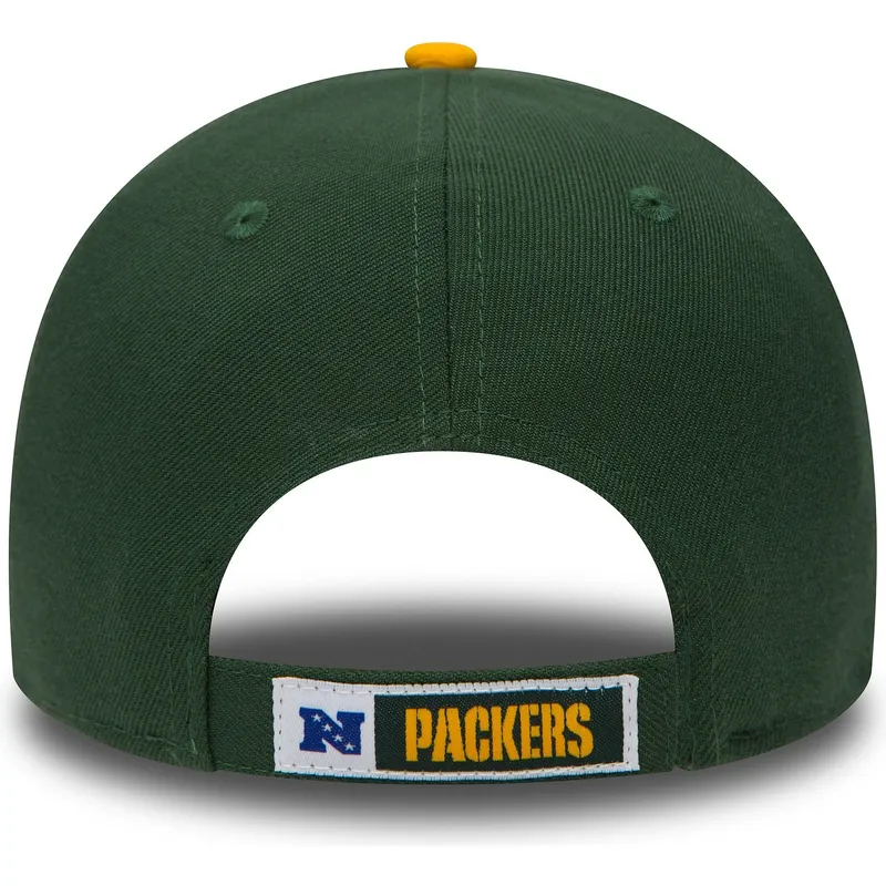 petten-gebogen-groen-verstelbaar-9forty-the-league-van-green-bay-packers-nfl-van-new-era