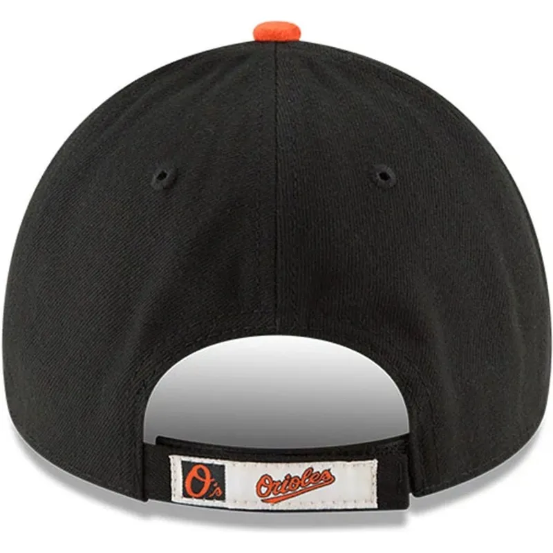 petten-gebogen-wit-verstelbaar-9forty-the-league-van-baltimore-orioles-mlb-van-new-era