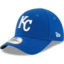 petten-gebogen-blauw-verstelbaar-9forty-the-league-van-kansas-city-royals-mlb-van-new-era