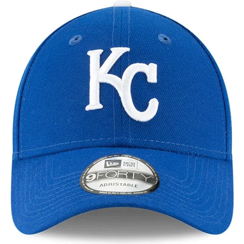 petten-gebogen-blauw-verstelbaar-9forty-the-league-van-kansas-city-royals-mlb-van-new-era