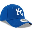 petten-gebogen-blauw-verstelbaar-9forty-the-league-van-kansas-city-royals-mlb-van-new-era