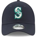 petten-gebogen-marineblauw-verstelbaar-9forty-the-league-van-seattle-mariners-mlb-van-new-era