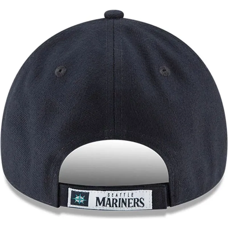 petten-gebogen-marineblauw-verstelbaar-9forty-the-league-van-seattle-mariners-mlb-van-new-era