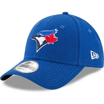 Petten gebogen blauw verstelbaar 9FORTY The League van Toronto Blue Jays MLB van New Era