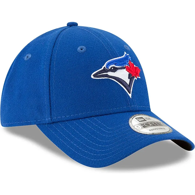 petten-gebogen-blauw-verstelbaar-9forty-the-league-van-toronto-blue-jays-mlb-van-new-era petten-gebogen-blauw-verstelbaar-9forty-the-league-van-toronto-blue-jays-mlb-van-new-era