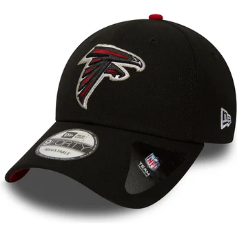Petten gebogen zwart verstelbaar 9FORTY The League van Atlanta Falcons NFL van New Era