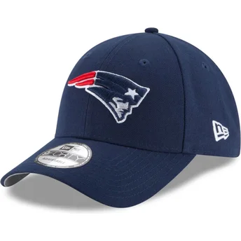 Petten gebogen marineblauw verstelbaar 9FORTY The League van New England Patriots NFL van New Era