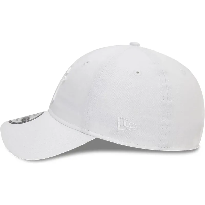 petten-gebogen-wit-verstelbaar-9twenty-league-essential-van-new-york-yankees-mlb-van-new-era petten-gebogen-wit-verstelbaar-9twenty-league-essential-van-new-york-yankees-mlb-van-new-era