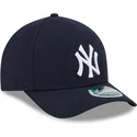 petten-gebogen-marineblauw-snapback-9forty-m-crown-player-replica-van-new-york-yankees-mlb-van-new-era