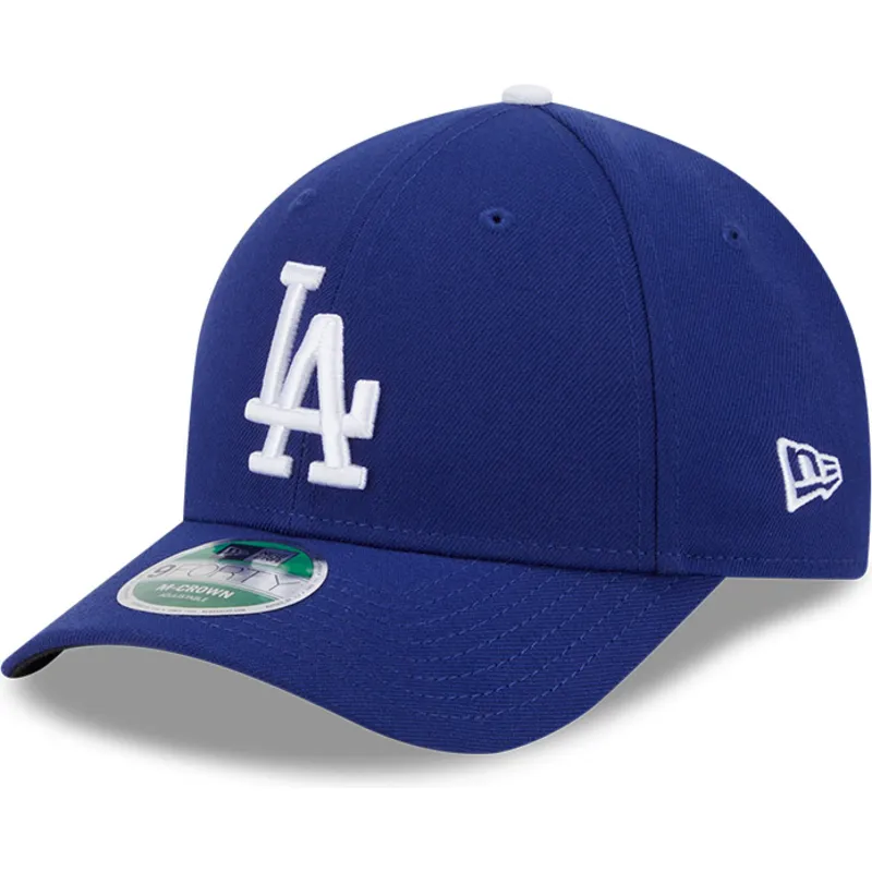 petten-gebogen-blauw-snapback-9forty-m-crown-player-replica-van-los-angeles-dodgers-mlb-van-new-era