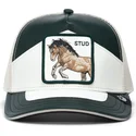 petten-gebogen-zwart-snapback-moto-lamba-stud-the-farm-van-goorin-bros