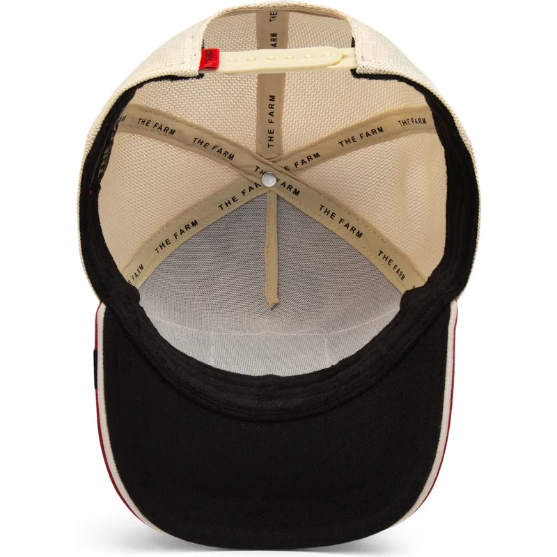 petten-gebogen-rood-snapback-moto-lamba-raging-the-farm-van-goorin-bros